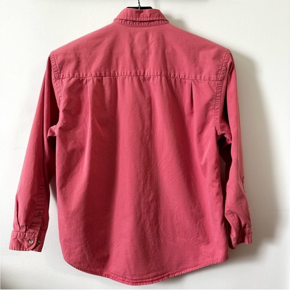 LANDS END | Women’s Long Sleeved Button Down 100% cotton Top size Medium - Picture 2 of 9
